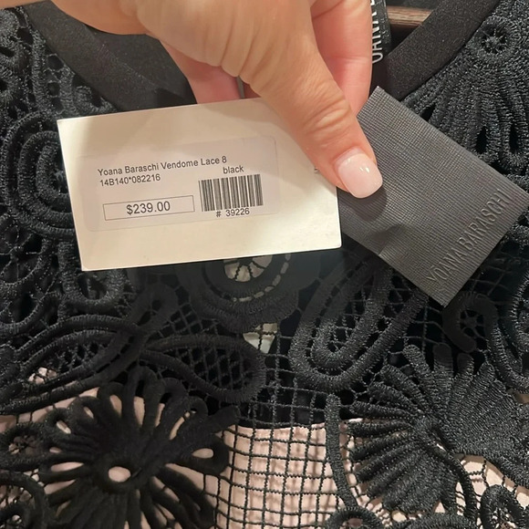 Yoana Baraschi Vendome Lace Sleeveless Top - Size 8 - Picture 4 of 6